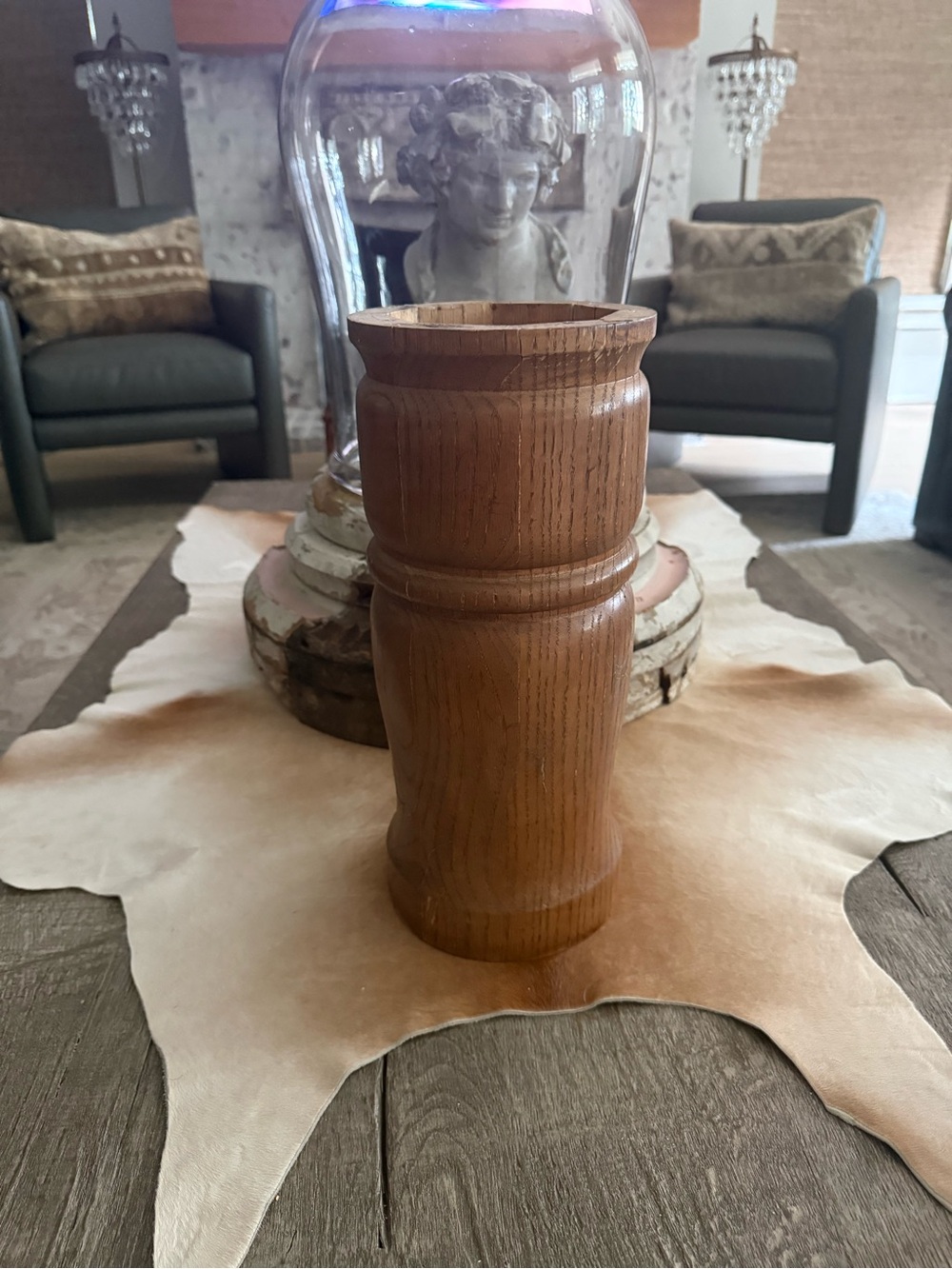 Vintage Wooden Decorative Architectural Salvage - Brown
